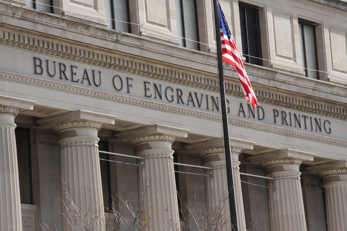 BUREAU OF ENGRAVING & PRINTING BUREAU OF ENGRAVING & PRINTING